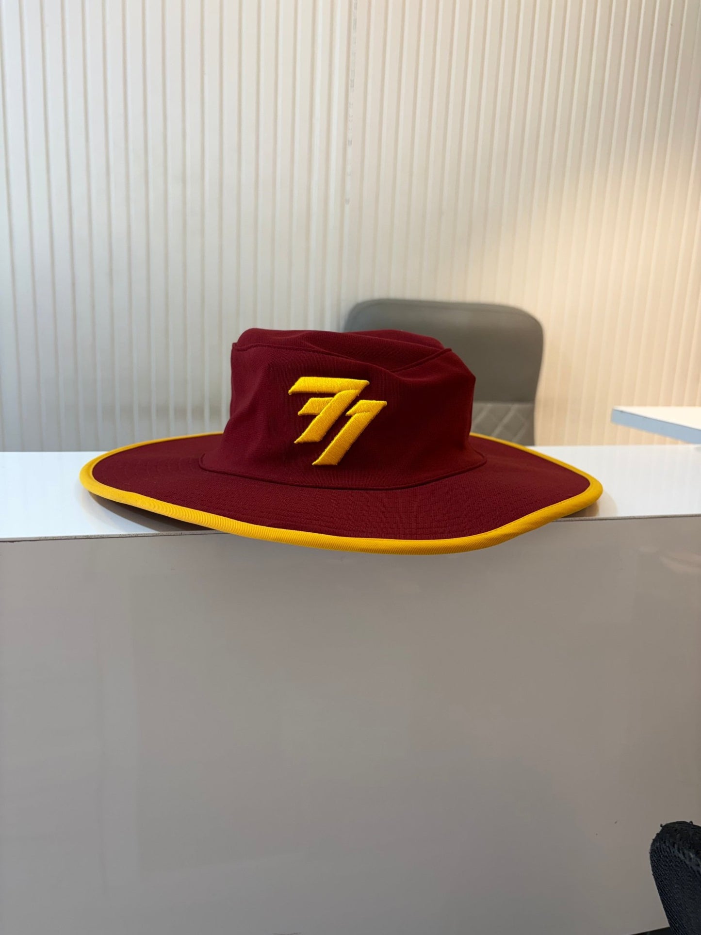 77 HAT - PREMIUM MAROON - 77sports in