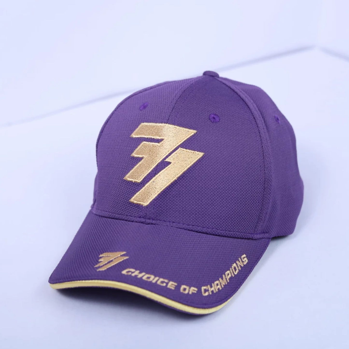 Purple Cap IPL Style With Gold Embossing