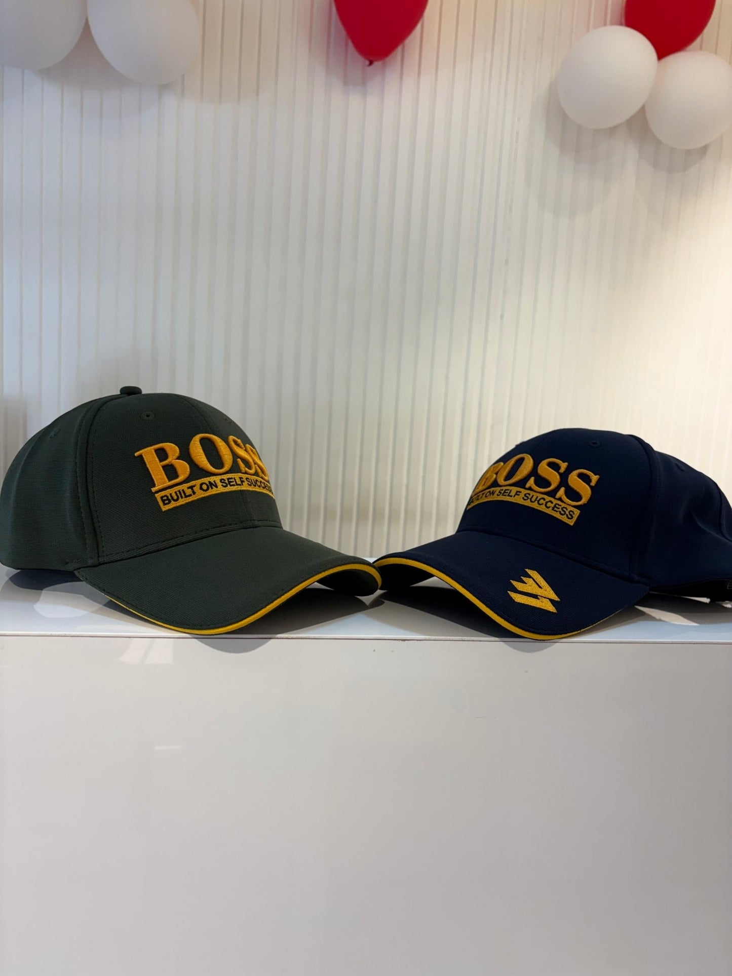 BOSS CAP - NAVY BLUE FLEXI CAP - 77sports in