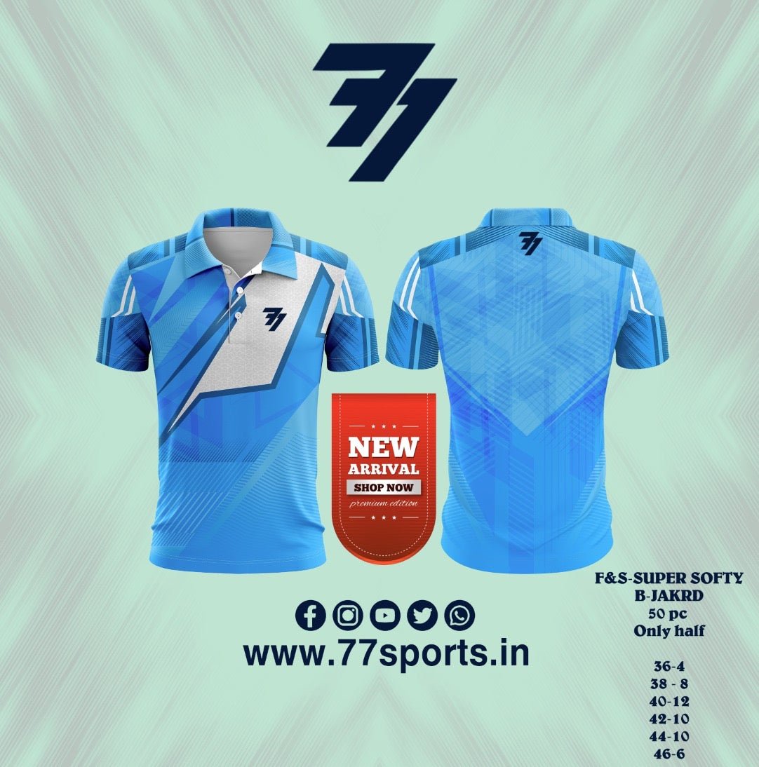NEW 2025 Launch - Full Sublimation Jerseys Premium Fabric - 77sports in