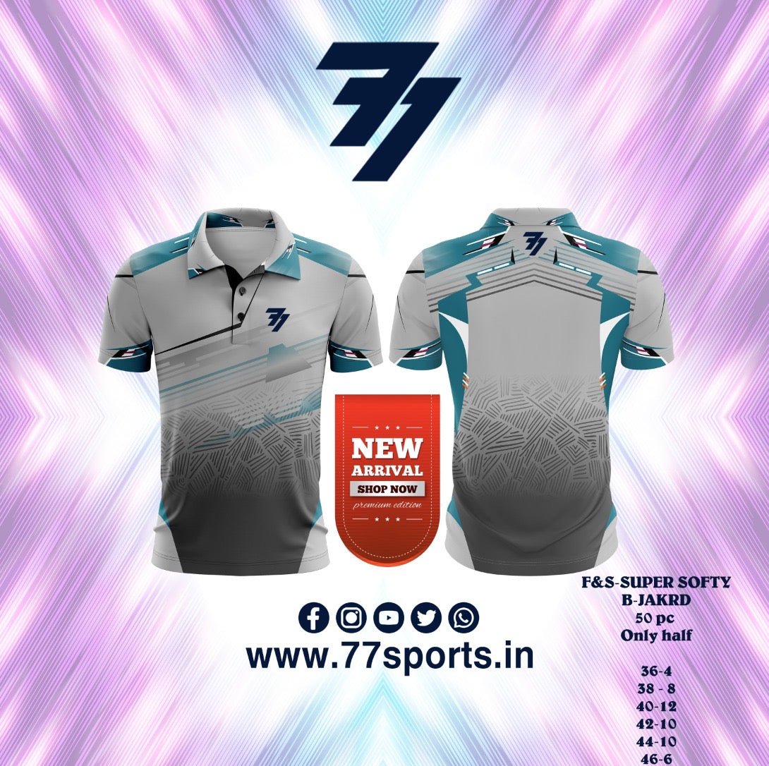 NEW 2025 Launch - Full Sublimation Jerseys Premium Fabric - 77sports in