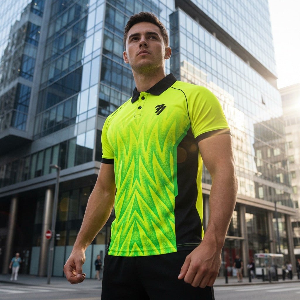 Sports Jersey - Neon black - 77sports in