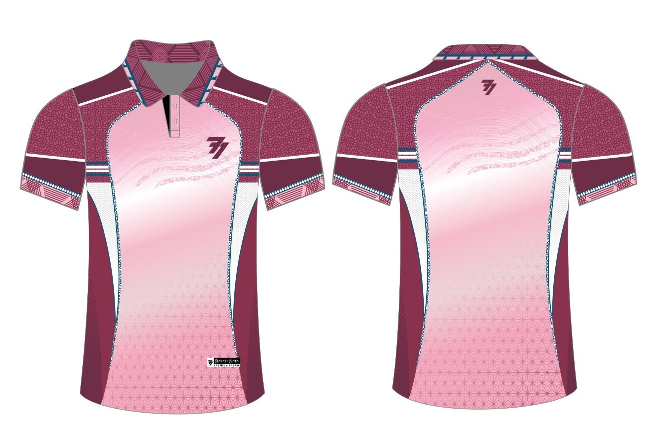 Sports Jersey - White Ash Pink wrangler - 77sports in