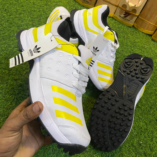 Adidas Spunk Yellow Shoes - Cricket Shoes