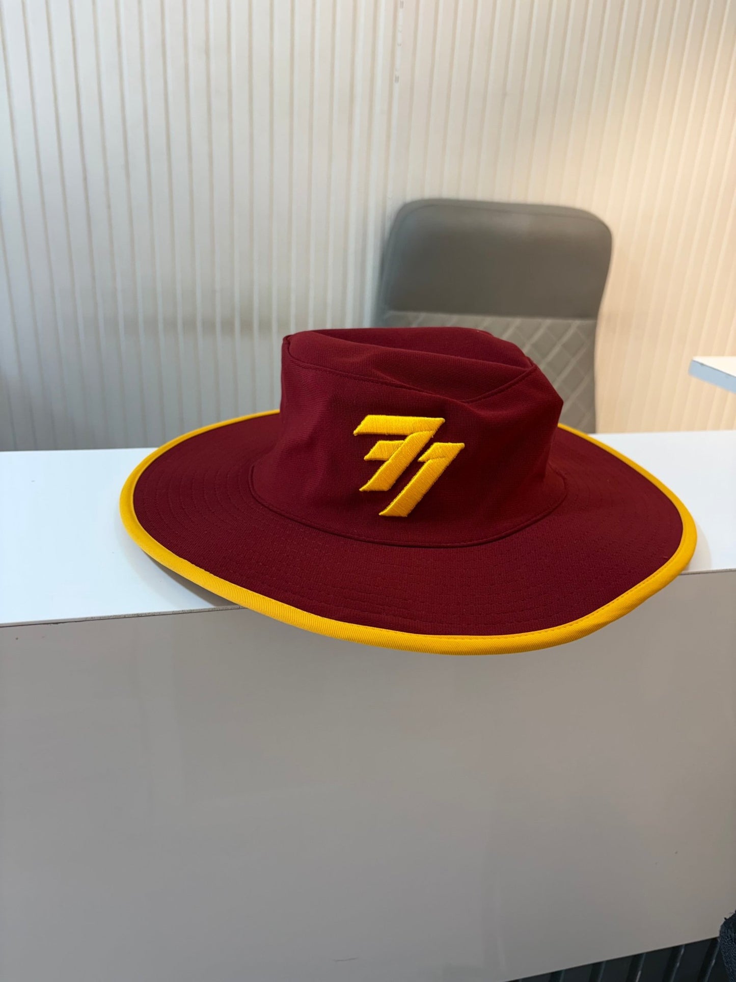 77 HAT - PREMIUM MAROON - 77sports in
