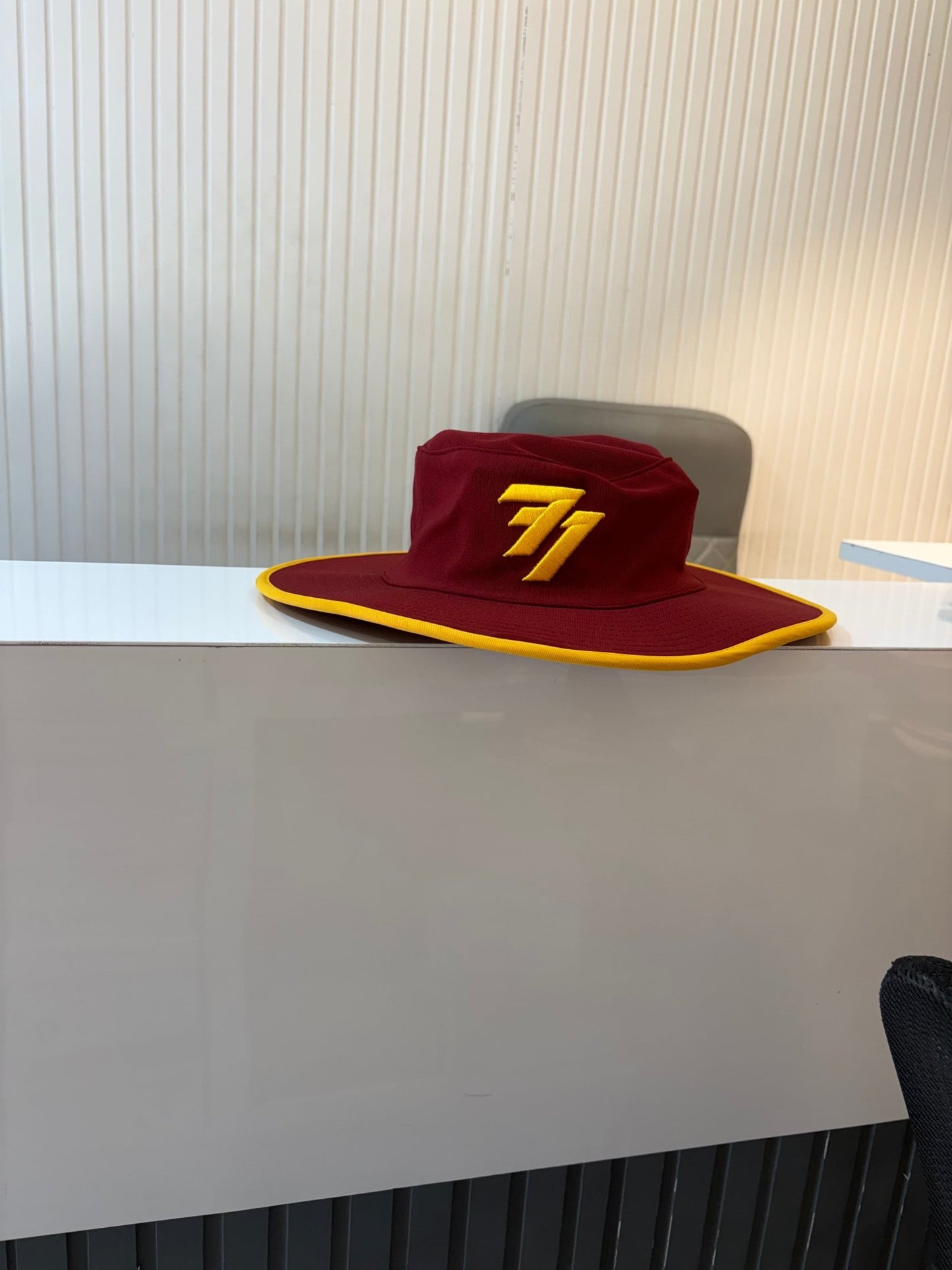 77 HAT - PREMIUM MAROON - 77sports in