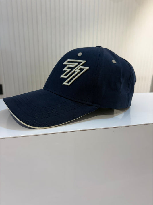 77 Stud Cap - navy blue - side logo cotton cap - 77sports in