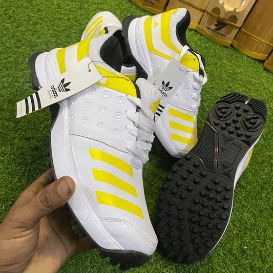Adidas Spunk Yellow Shoes - Cricket Shoes - 77sports in