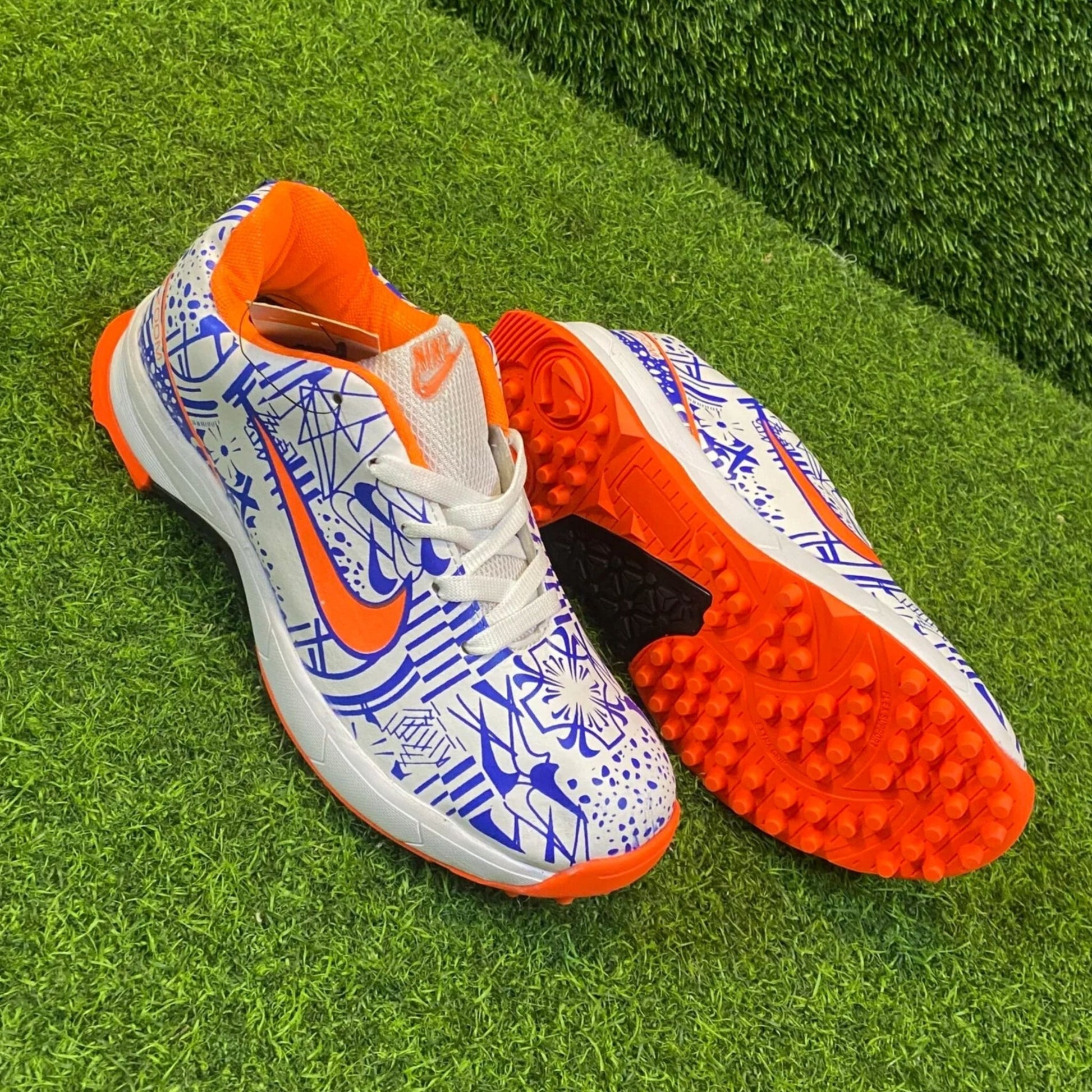 Colorburst Rubber Stud Nike Shoes Cricket Shoes