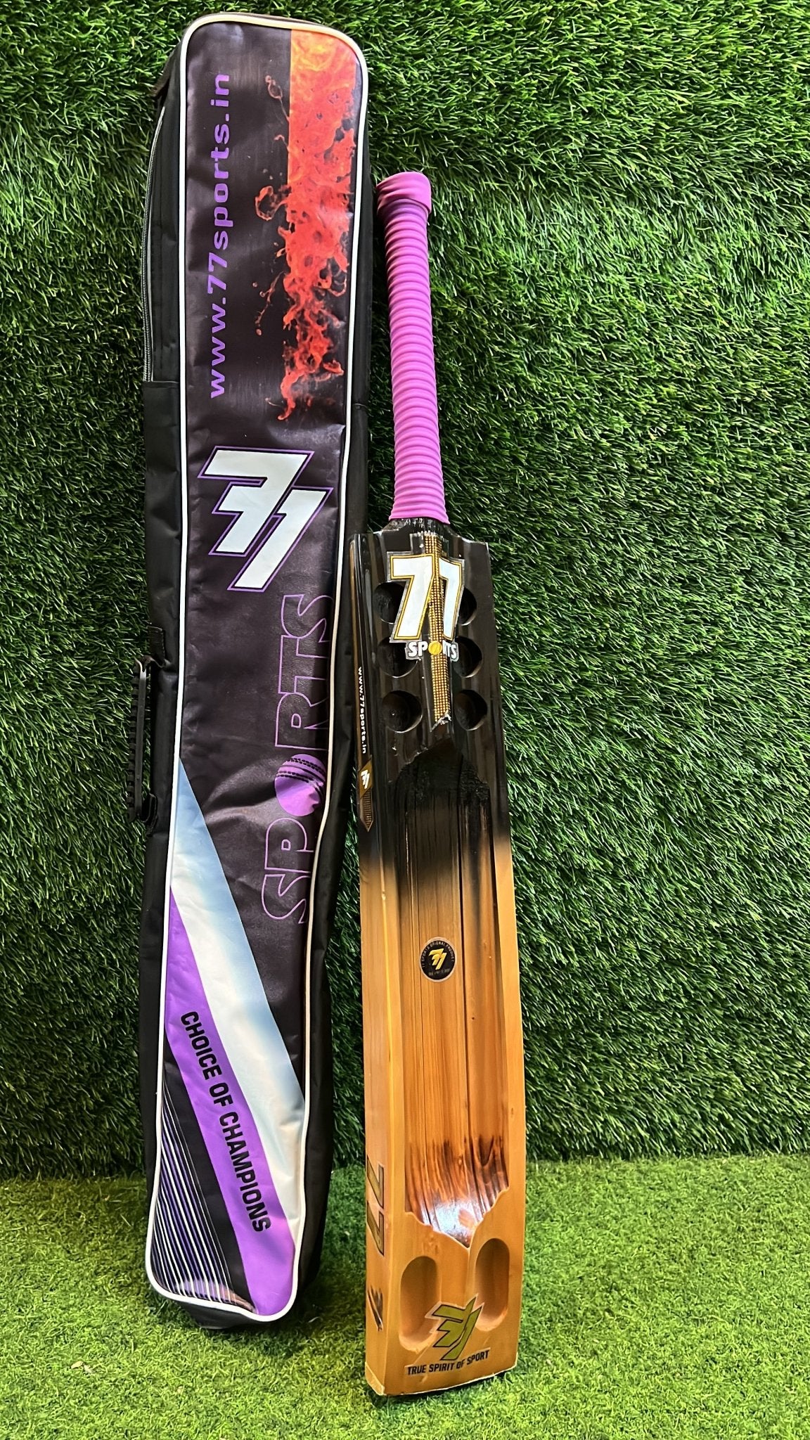 DESTROYER GOLD EDITION HARD TENNIS DOUBLE BLADE BAT - 77sports in