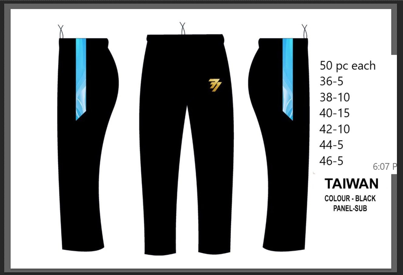 Premium track pants by 77 - 77sports in