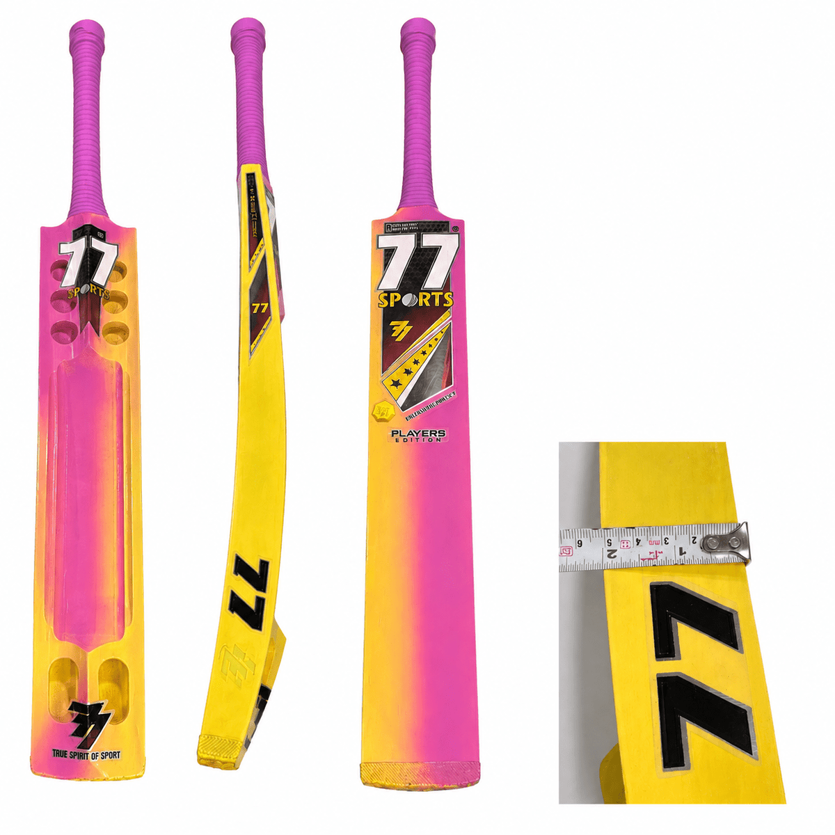 RAINY SEASON BAT - PREMIUM DOUBLE BLADE 890-990 gm only - 77sports in
