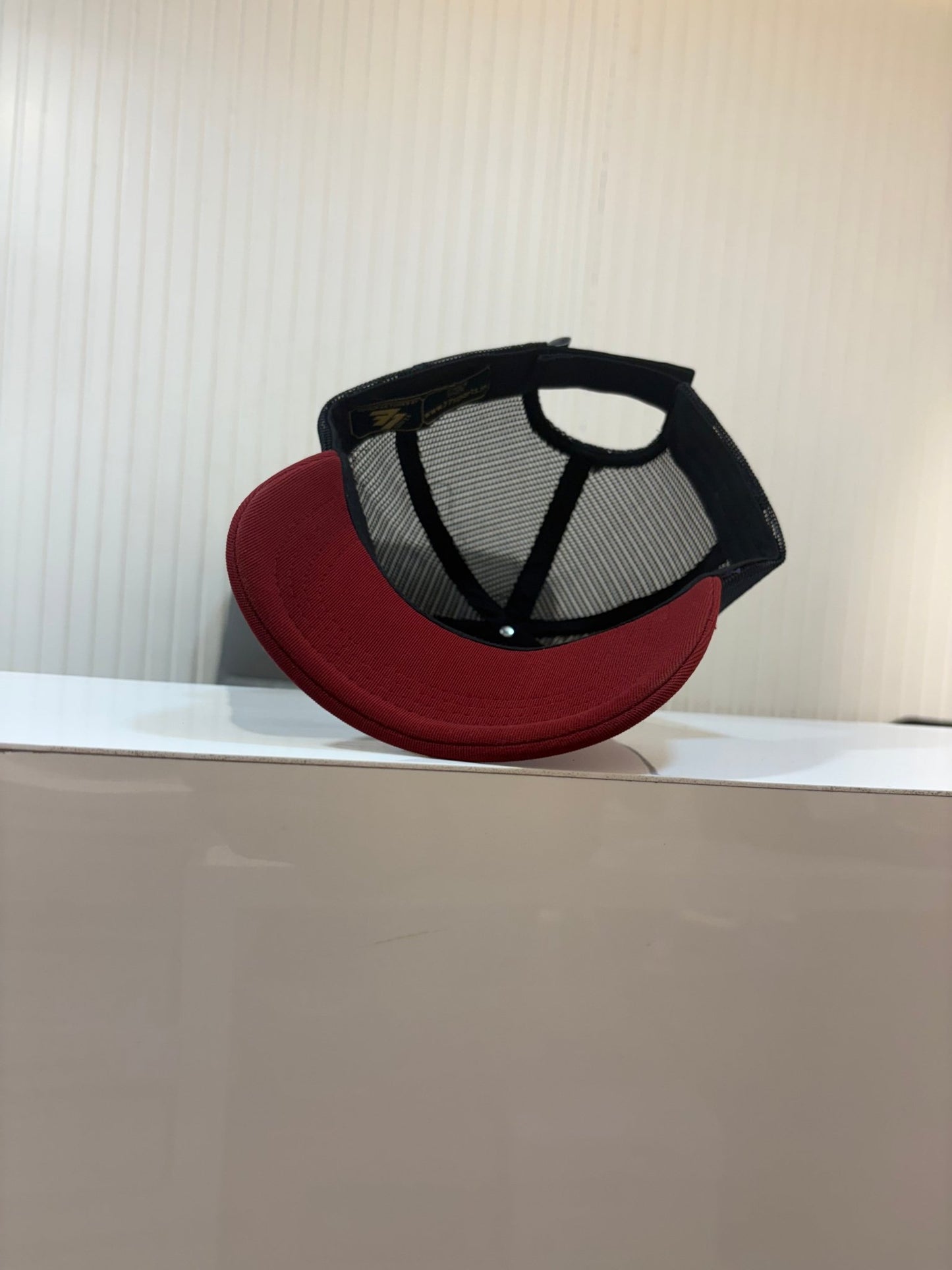 SUMMER COOL SERIES CAP - NETTED WHITE MAROON - 77sports in