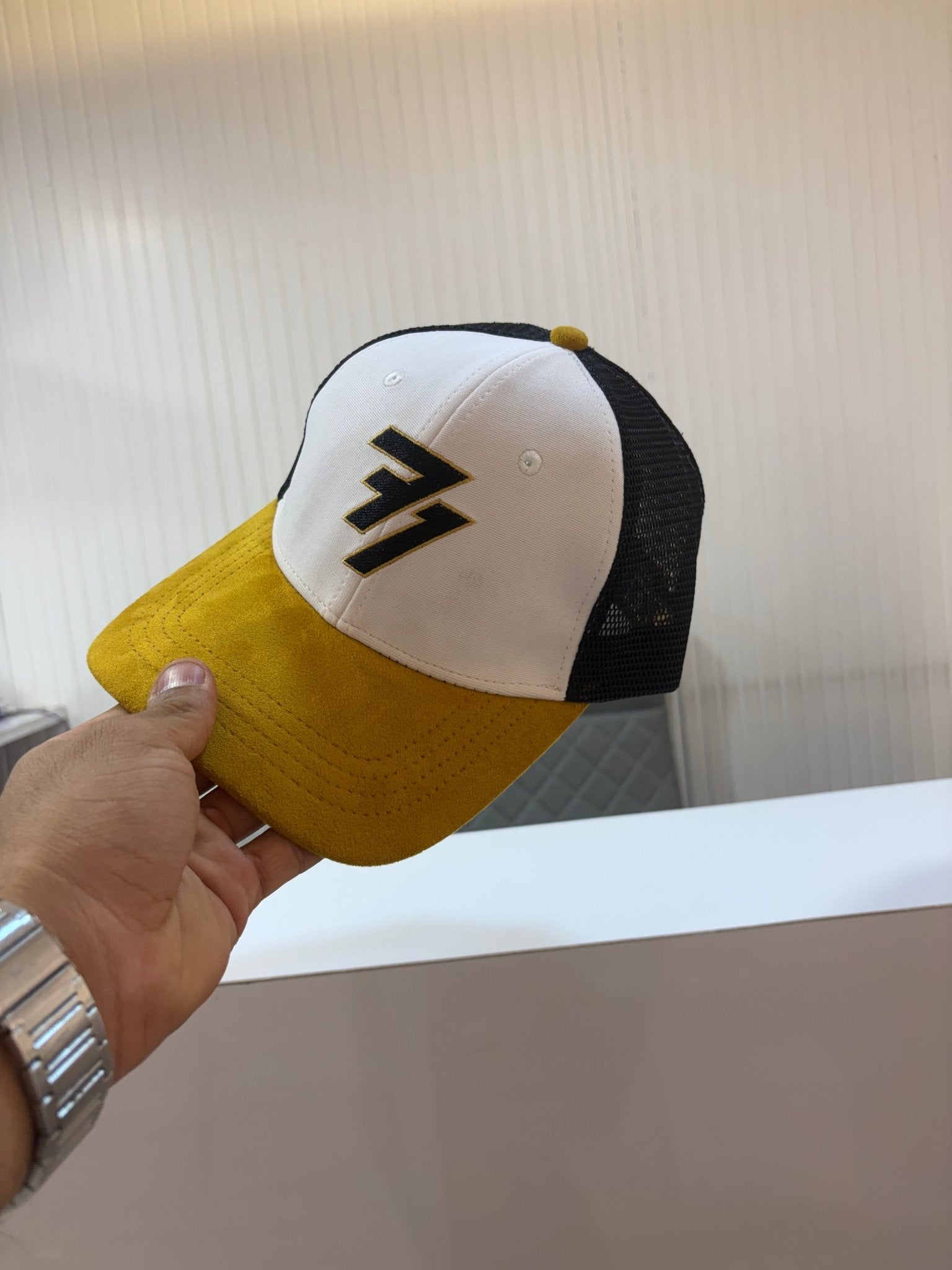 SUMMER COOL SERIES CAP - NETTED WHITE TAN – 77sports in